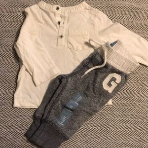 Baby Gap, boys outfit. 2 pieces 3-6 m